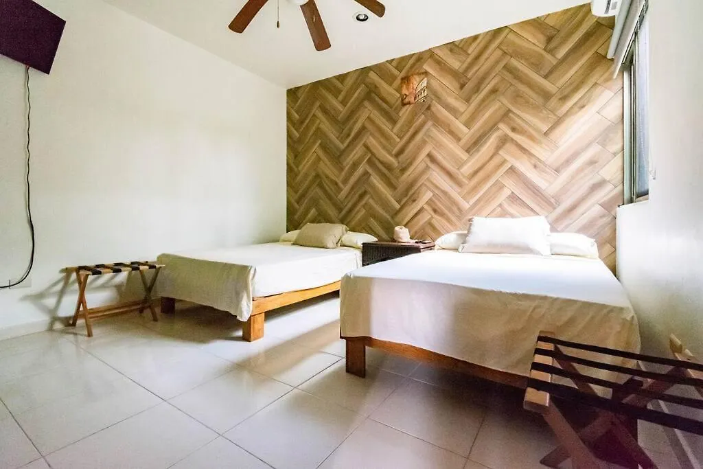 Cenote Penthouse Terraza & Jacuzzi Panoramicos, Muy Amplio, 2 Pisos Para Tu Uso Personal Y Exclusivo, 3 Recamaras, Excelente Ubicacion, La Playa Y La Quinta Av Caminando A 10 Minutos, Cerca De Restaurantes, Bares, Bancos, Nomadas Digitales 150 Mbps Playa del Carmen 0*,  Mexico
